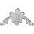 Ekena Millwork ONL18X13X01BE 18 1/2"W x 13 1/2"H x 1 1/2"P Beaded Center Onlay