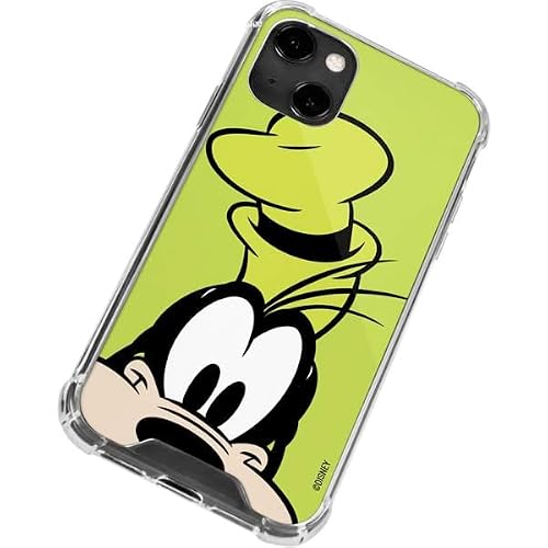 Skinit Clear Phone Case Compatible With Iphone 14 - Officially Licensed Disney Goofy Up Close Design #TOP2