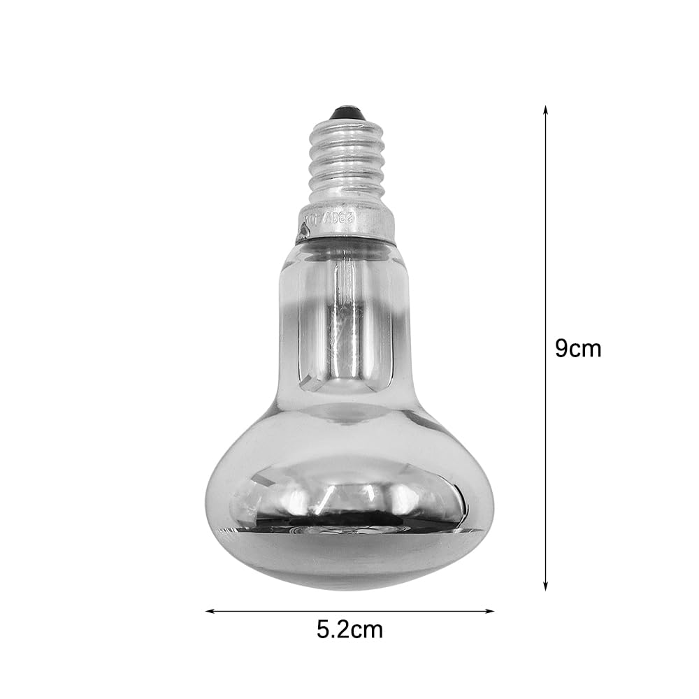 Image secondaire de Lot de 2 Ampoules Halogènes Dimmables E14 R50 60W - Lumière Chaude 2700K