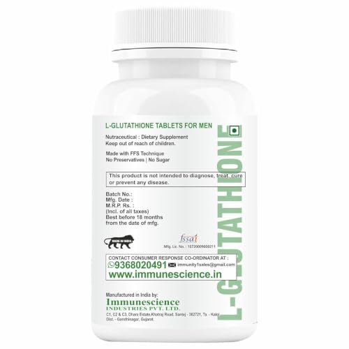 Image of HXN Glutathione Tablets for Skin Whitening 98% L-Glutathione 1000mg /2 Tablets with Vitamin C, E, Hyaluronic Acid, Biotin, Glutathione Supplements for Men Support Skin Health 60 tablets