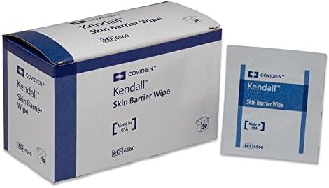 Webcol Skin Barrier Wipes, Large - Box of 50 (6560)