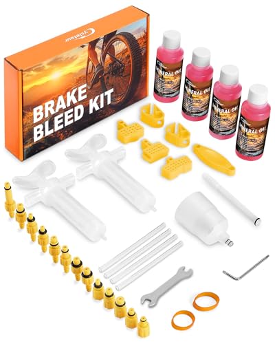 cycletour Kit Purge Frein pour Shimano, TEKTRO, TRP Les Freins Hydrauliques. Comprend de Liquide de...