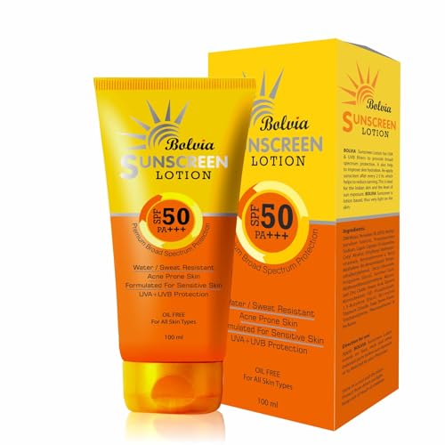 Image of Sunscreen SPF 50 PA+++, Water Resistant, Oil Free, Sensitive Skin, 100 ml, Pack of 1