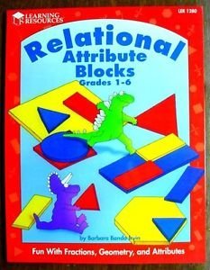 Relational attribute blocks activity book: Grad... 1569119953 Book Cover