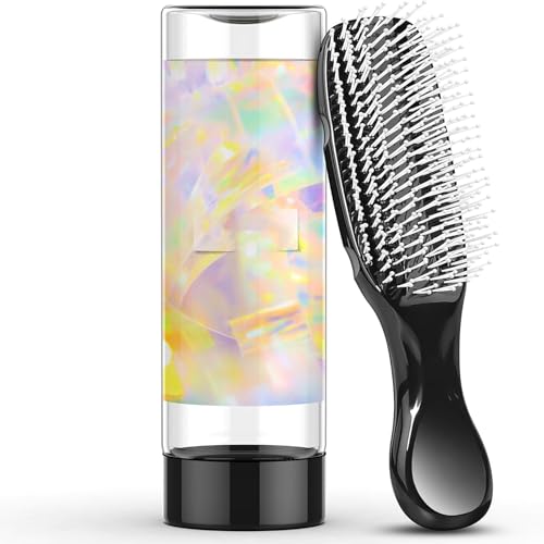 Hair Brush Fine Multi Length Bristles, Hairbrush Eliminates Knots & Reduces Breakage for Thick Curly Thin Long Short Wet or Dry Hair, Best Detangle Hair Brush for Men Women Kids