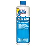 In The Swim Stain Away for Above Ground and Inground Swimming Pools - Removes Mineral Stains from Iron, Copper, and Magnesium in Swimming Pools - 1 Quart