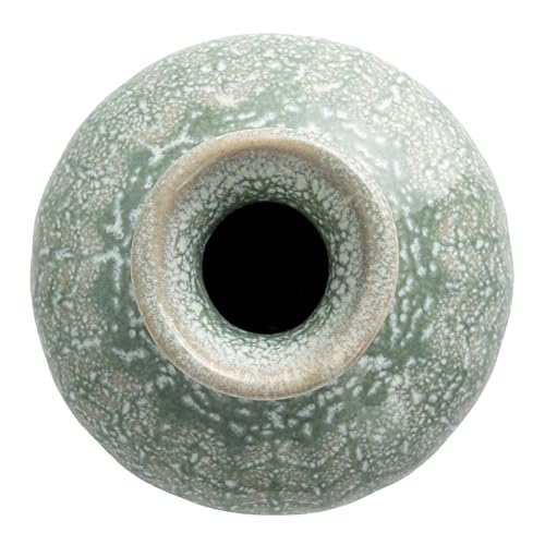 Creative Co-Op Embossed Stoneware Vases with Reactive Glaze, Grey, Set of 3 by Creative Co-op - Image 5