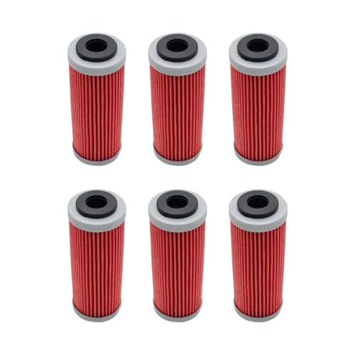Filtre à huile moto pour vos sorties enduro XCW SXF 350 450, kit de 6 pièces