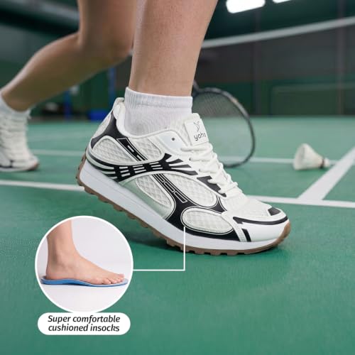 Image of YOHO Women's Wumple Lace Up Sneaker | Breathable, Cushioned & Stylish | Casual Shoes for Woman /Ladies /Girls