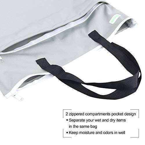 Wegreeco WE-DPA-018-CA Reusable Hanging Wet Dry Cloth Diaper Bag thumb #4