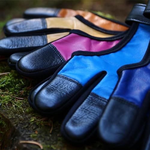 Bogenschießhandschuh Eltoro Prisma II – Dunkelblau – Größe S