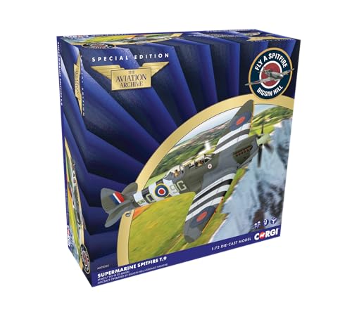 Corgi AA29202 Supermarine Spitfire T9, MJ627/ 9G-Q (G-BMSB), Presented as Spitfire LF MK.IXc, No.441 Squadron (RCAF), Aircraft operated by Biggin Hill Heritage Hangar