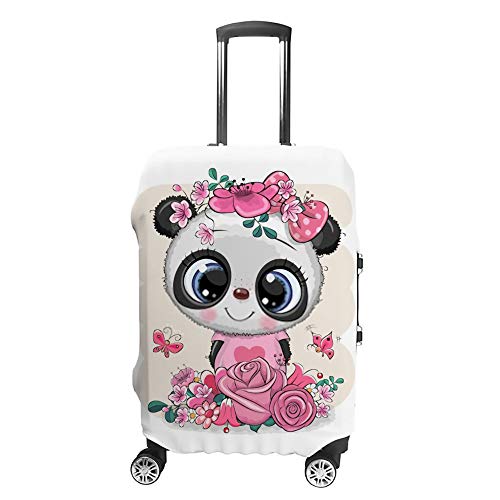 Housse de protection valise panda princesse pour éviter rayures et salissures