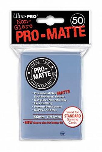 Ultra Pro 84490 - Deck-Schutz Standard Sleeves, Non-Glare, clear matte