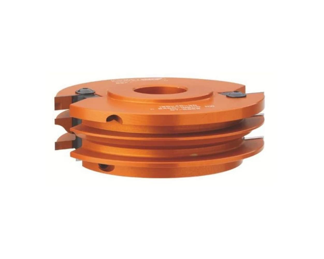 CMT 694.014.31 One Piece Rail & Stile Cutter Head, 4-23/32-Inch Diameter, 1-1/4-Inch Bore