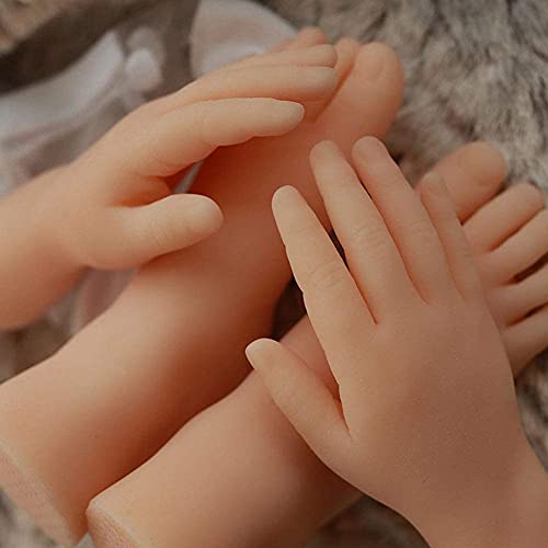 GLJY Maniquí Mannequin mano decorativa mano, 1 par de modelos de silicona flexibles y libremente ajustables el soporte de anillo, soporte de joyería, regalo de dibujo artístico para pintores Cover