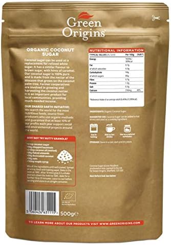 Green Origins Organic Coconut Sugar 500g