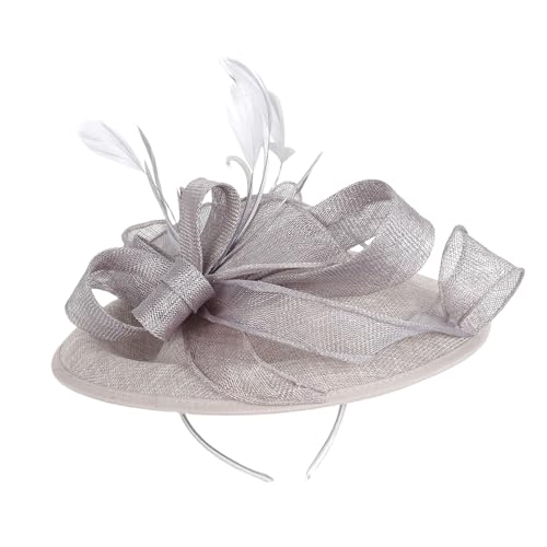 Chapeau bibi amovible avec pince et bandeau pour coiffure de cérémonie réussie