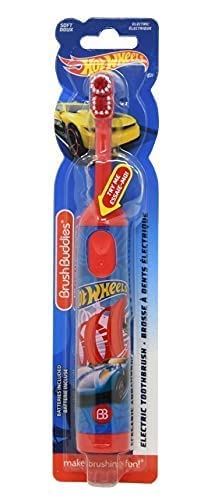 Brush Buddies Hot Wheels Electric Toothbrush, Kids Electric Toothbrushes, Battery Toothbrush, Toddler Electric Toothbrush For Kids 4-7 #TOP21