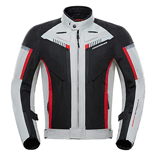 HEROBIKER Motorcycle Jacket Motocross Riding Jackets Motorbike CE Armor Windproof Riding Clothing Protective Gear Waterproof X-Large
