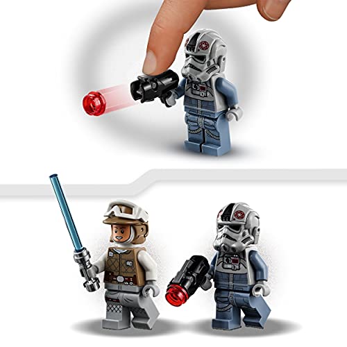 LEGO 75298 Star Wars at-at vs. Tauntaun Microfighters Bauset mit Luke Skywalker und at-at Pilot Minifiguren – Bild 4