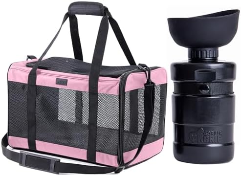 Amazon.com : Gorilla Grip Airline Travel Cat Carrier Bag and Leak Proof