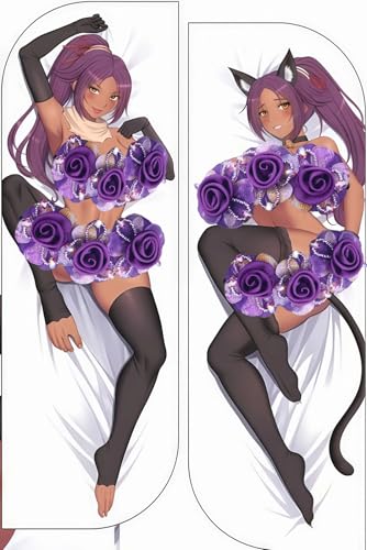 Anime Body Pillow Cover 150x50cm with Zipper, Tricot Fabric
