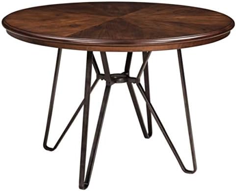 Signature Design by Ashley Mid Century Centiar Dining Room Table, Brown