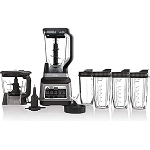 BN801 Professional Kitchen System, 1400 WP, 5 Functions with Auto IQ, 72-oz. Pitcher, 64-oz. Processor Bowl, (4) 24-oz. To-Go Cups