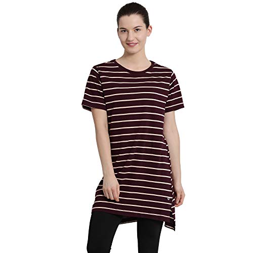 Image of Enamor Essentials E061 Women Night Dress Cotton Tunic Tee