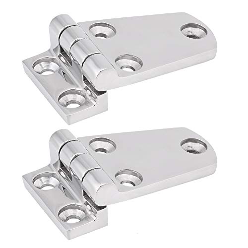 Charnière de bateau 316 Duokon en inox poli miroir pour trappe et pont marin