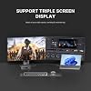 AS1 Mini PC with Ryzen 5 3550H, 16GB DDR4 512GB SSD Mini Desktop, Triple Display USB-C/HDMI/DP/Wi-Fi 5/BT5.0 Mini Computer