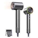 【業界最強・革命的な高速ヘアドライヤー・36m/s瞬间速乾・超軽量】ドライヤー 大風量 5億高濃度マイナスイオン 静電気抑制 NTC温度制御システム 恒温ヘアケア どらいやー 静音 コンパクト 疲れない 過熱保護 髪質改善 荒れない 4段階温度調節 温冷リズム メモリー機能付き マグネット式ノズル 最適なスタイリング 人気 PSE認証済み 犬用ドライヤー ペット/犬/猫 サロン/家庭/プレゼント