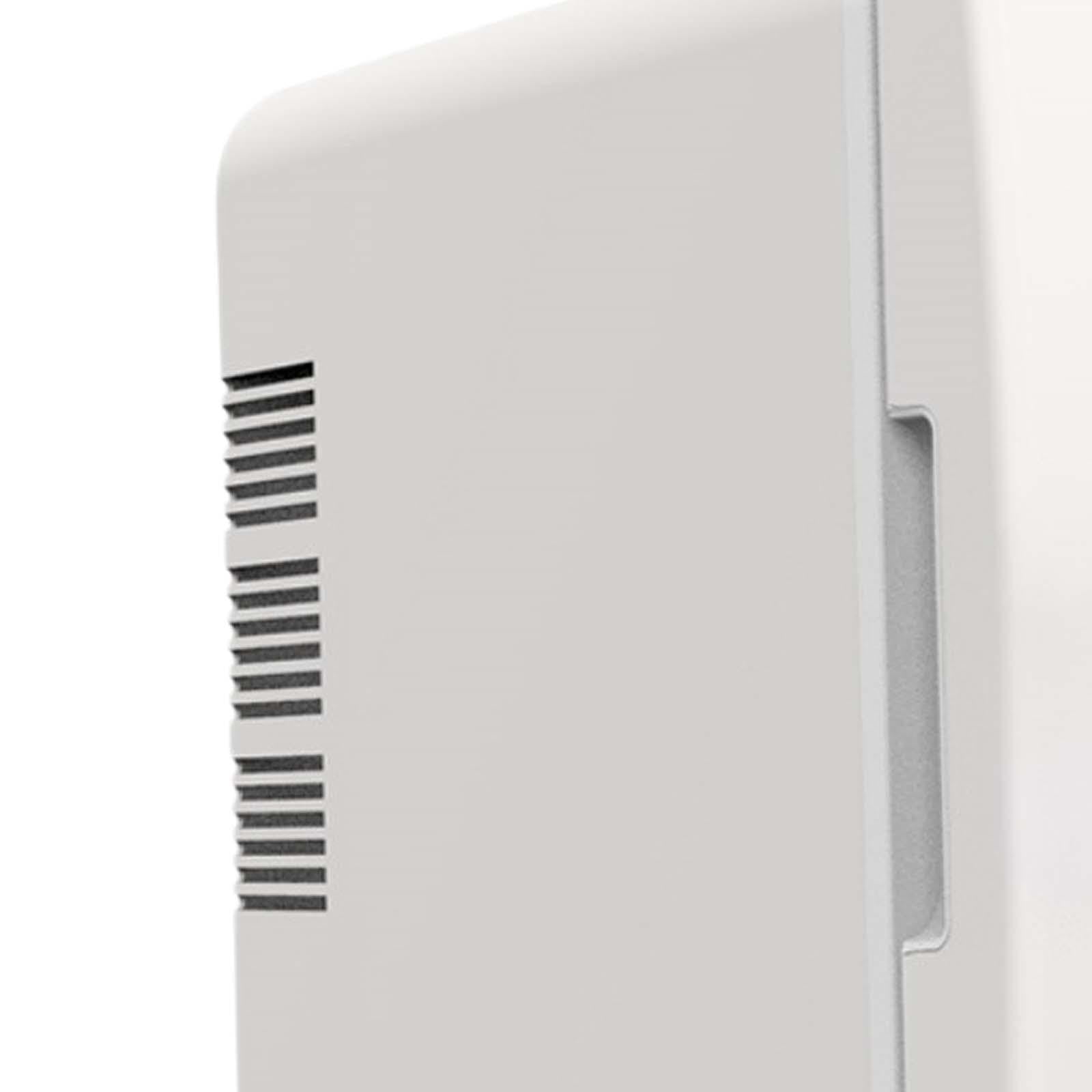 Yajuyi Mininevera Compacta, Refrigerador con Temperatura Ajustable, Nevera para Maquillaje, Nevera Portátil para Bebidas, Ideal para Caravanas, Camping, Sala, Blanco — view 6