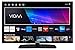 TELEFUNKEN Fernseher 32 Zoll Smart TV VIDAA XF32VP750M Full HD Fernseher, HDR TV mit integriertem Triple-Tuner, LED TV schwarz