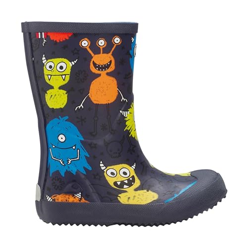 Bottes de pluie Viking Indie Print pour enfant - Bottes en caoutchouc imperméables