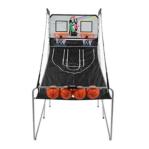 USAStock Best Gift Basketball Setup for Home Basketball Game Fold Indoor Great Home Arcade Game w/Real Physical Activity & no Screens!