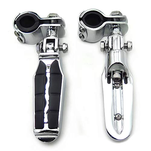 Repose-pieds Radical Tombstone Clamp Foot Peg 1 1/4 en acier forgé compatible Harley Sportster 1340