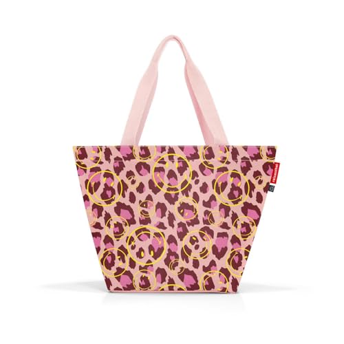 reisenthel shopper smiley leo blush Geräumige Shopping Bag und edle Handtasche in einem Aus wasserabweisendem Material