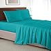 Elegant Comfort 4-Piece Sheet Set-Luxury Bedding 1500 Thread Count Egyptian Quality Wrinkle and Fade Resistant Hypoallergenic Cool & Breathable, Easy Elastic Fitted Full Teal