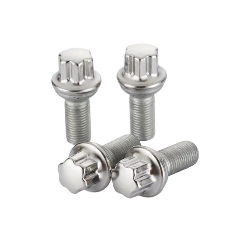 Pernos rueda coche de alta resistencia para cubo de rueda compatible con Benz W212 2