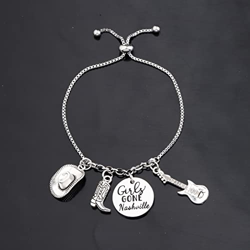 TIIMG Trip Gift Gone Nashville Bracelet Nashville Birthday or Bachelorette Vacation for Besties3