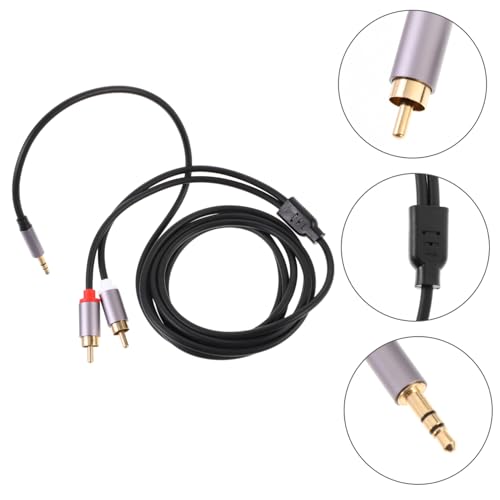 Cable de audio auxiliar Jack 3.5mm 2m Homoyoyo miniatura 3