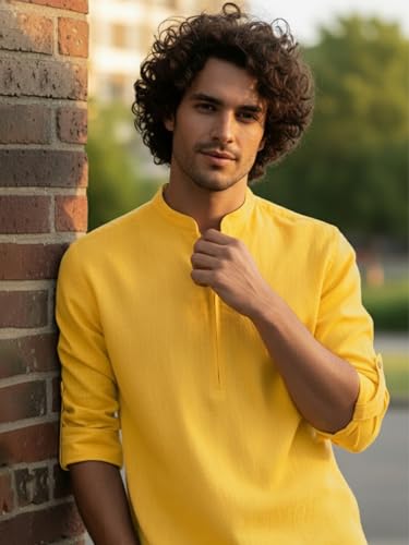 Image of Vida Loca Short Kurta for Men and Boys. (VFLX100)