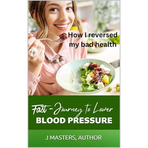 Fast Journey to Lowering Blood Pressure Audiolibro Por J Masters arte de portada
