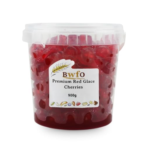 Red Glace Cherries (Premium No.1) 900g (BWFO)