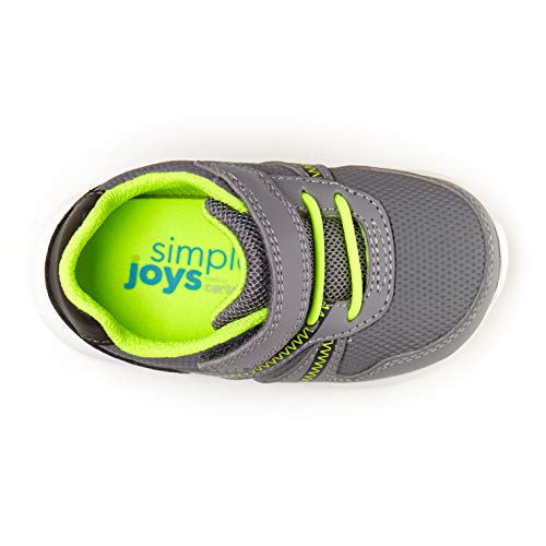 Simple Joys by Carter's Baby Boys Nicky Athletic Sneaker, Grey, 5 Infant by Simple Joys by Carter's - Image 4