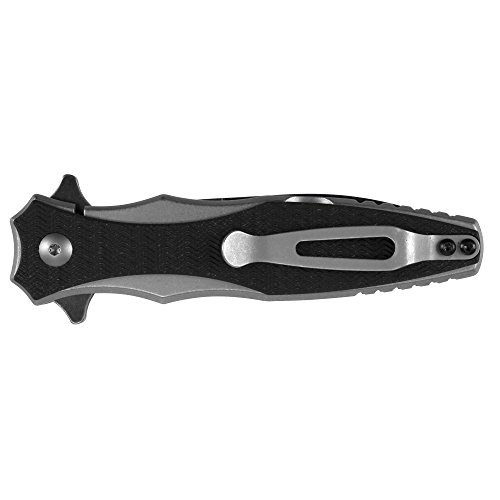 Kershaw Decimus A/O Frame Lock Knife Black GFN (3.25\" Blackwash) 1559 - Thumbnail 5