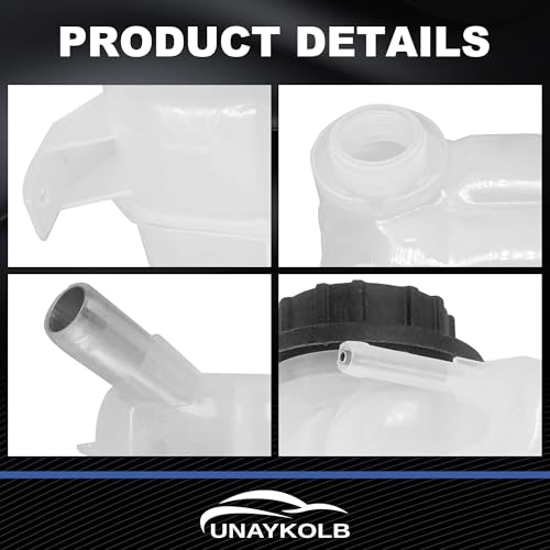UnayKolb 603-353 Coolant Recovery Tank W/cap Compatible With 2008-2014 Ford Edge Limited / 2007-2015 Edge SE/ 2007-2015 Edge SEL /2007 Edge SEL Plus /2009-2015 Edge Sport 7T4Z8A080A by UnayKolb - Image 4