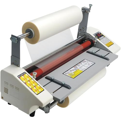 GXLDIANPU Máquina Laminadora De Papel A2 +, Máquina Laminadora De Una Y Dos Caras, Recubrimiento De Una Y Dos Caras, 0.3~3M / Min, Regulación De Velocidad De Nueve Niveles para Oficina/Escuela/Hogar